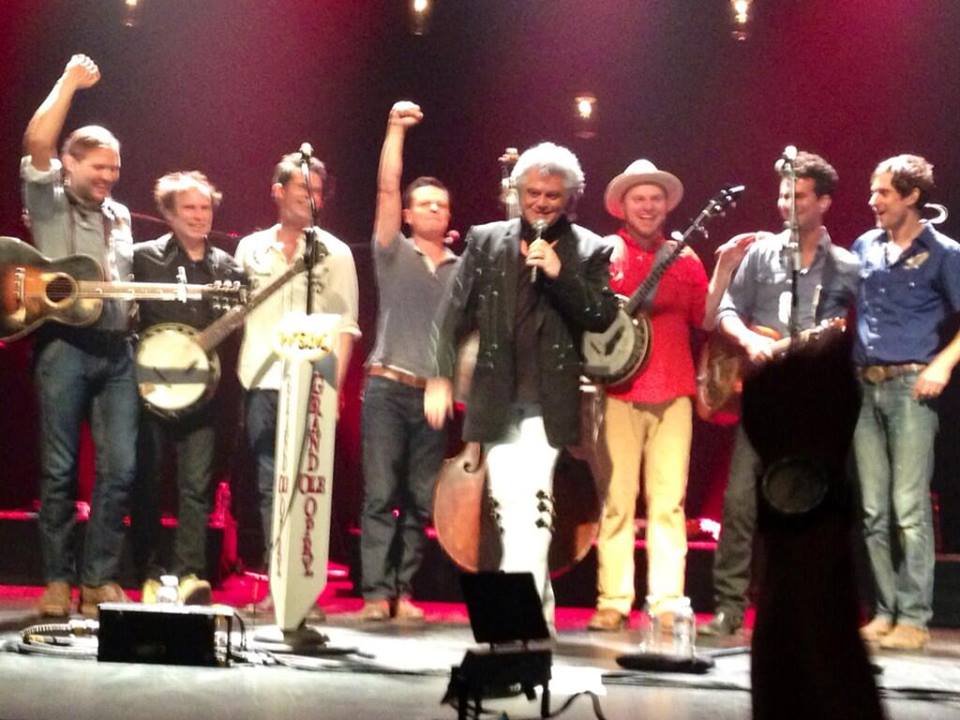 Marty and Old
                      Crow Medicine Show
